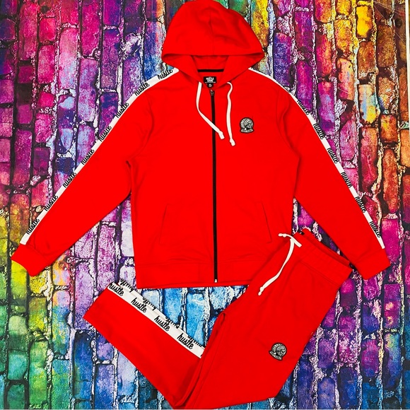 Hustle Gang Hoodie Jogger set size XL - Picture 1 of 3